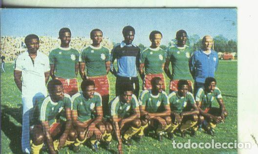 Collectionnisme sportif: Cromos: Catalunya porta del mundial 82 numero 040: Seleccion de El Camerun - Varios
