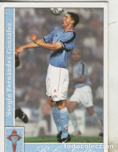 Coleccionismo deportivo: Cromos: Liga 2002: Celta: Sergio - Varios