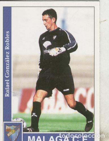 Coleccionismo deportivo: Cromos: Liga 2002: Malaga: Rafa - Varios