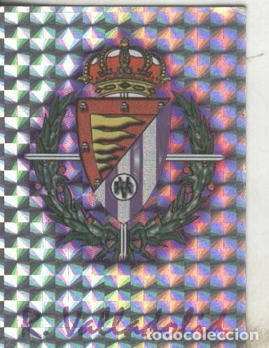 Collezionismo sportivo: Cromos: Liga 2002: R.Valladolid: Escudo - Varios