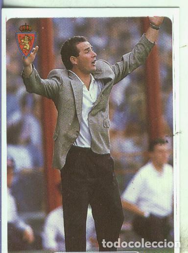 Collectionnisme sportif: Cromos: Super Futbol liga 96: R.Zaragoza C.D: V.Fernandez (entrenador) - Varios