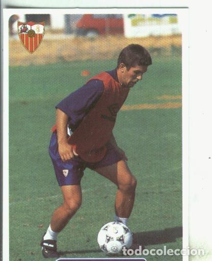 Collezionismo sportivo: Cromos: Las fichas de la liga 95/96-Sevilla: Carlos - Varios