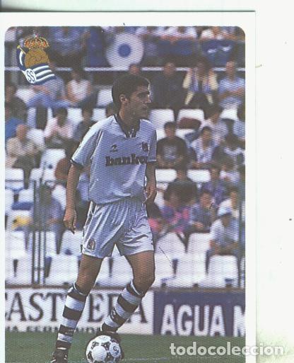 Collezionismo sportivo: Cromos: Las fichas de la liga 95/96-Real Sociedad: Albistegui - Varios