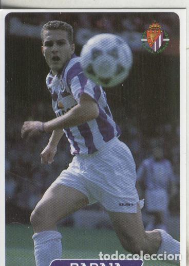 Colecionismo desportivo: Cromos: Las fichas de la liga 95/96-Valladolid: Baraja - Varios