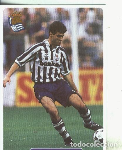 Collectionnisme sportif: Cromos: Las fichas de la liga 95/96-Real Sociedad: Pikabea - Varios