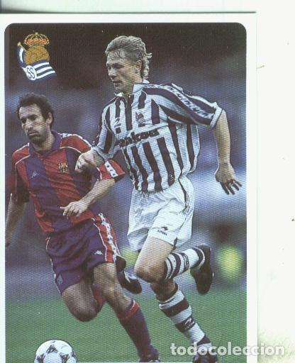 Collectionnisme sportif: Cromos: Las fichas de la liga 95/96-Real Sociedad: Karpin - Varios