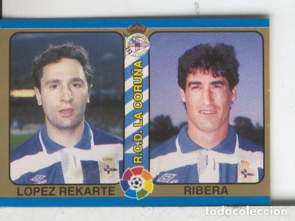 Sammelleidenschaft Sport: Cromos: Futbol Total Liga 95: Deportivo Coru&ntilde;a: Lopez Rekarte y Ribera - Varios