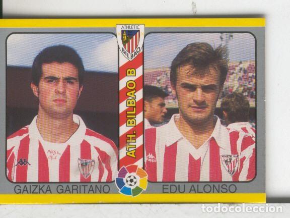 Collectionnisme sportif: Cromos: Futbol Total Liga 95: Bilbao: Gaizka Garitano y Edu Alonso - Varios