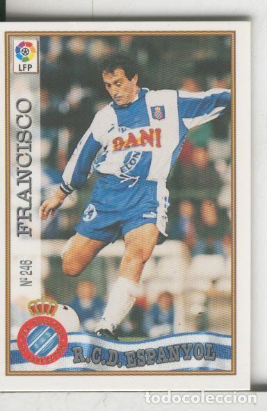 Sports collectibles: Cromos: Las Fichas de la liga 97-98: R.C.D.Espanyol numero 246: Francisco - Varios