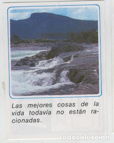 Coleccionismo deportivo: Cromos: Mensajes de Alegria numerado 19 - Varios