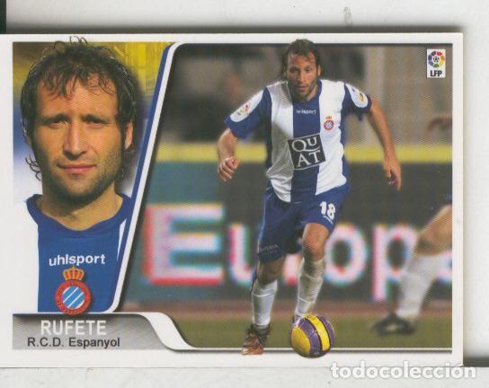 Sports collectibles: Cromos: Liga 2007-2008: R.C.D.Espanyol numero 194: Rufete - Varios