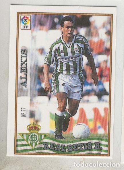 Sports collectibles: Cromo Liga 97/98: Betis numero 77: Alexis - Varios
