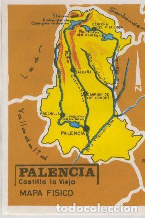 Sports collectibles: Las provincias de Espa&ntilde;a cromo numero 105: Palencia - Varios