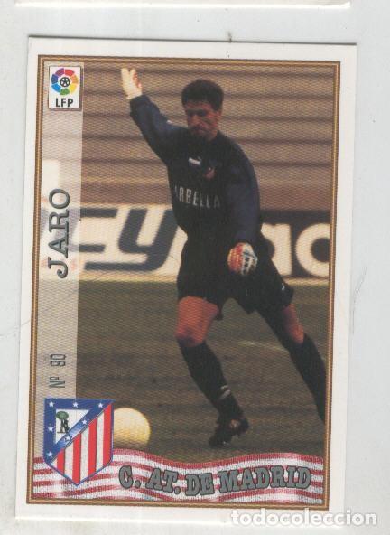 Sports collectibles: Cromo Liga 97/98: C.At.de Madrid numero 090: Jaro - Varios