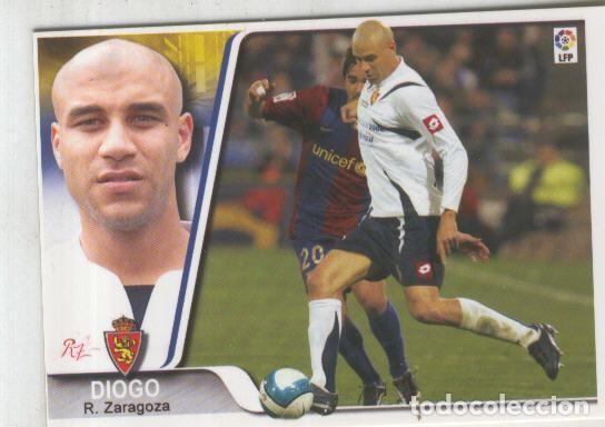 Coleccionismo deportivo: Cromo Liga 2007-2008: R.Zaragoza. numero 095: Diogo - Varios