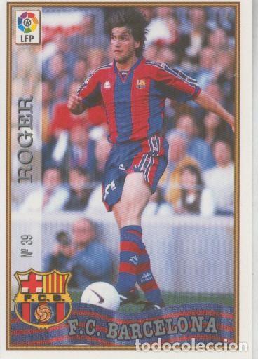 Sammelleidenschaft Sport: Cromo Liga 97/98: F.C.Barcelona numero 039: Roger - Varios