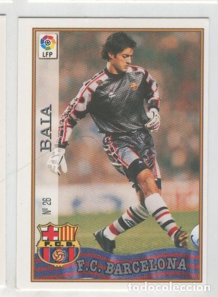 Colecionismo desportivo: Cromo Liga 97/98: F.C.Barcelona numero 26: Baia - Varios