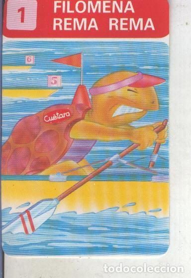 Collectionnisme sportif: Cromos Los Zoolimpicos de Tostarica de Cuetara numero 01: Filomena rema rema - Varios