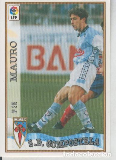 Coleccionismo deportivo: Cromo Liga 97/98: S.D.Compostela numero 218: Mauro - Varios