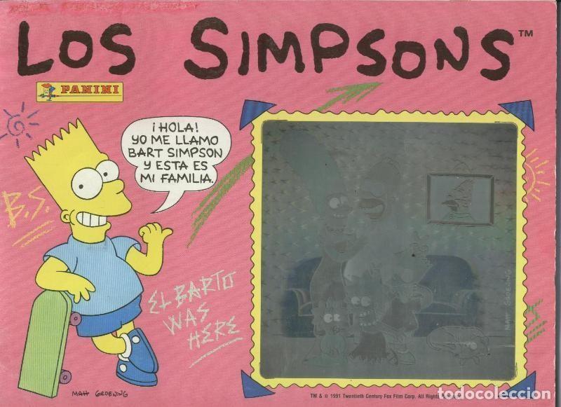 Coleccionismo deportivo: Album de Cromos: Los Simpsons - Matt Groening