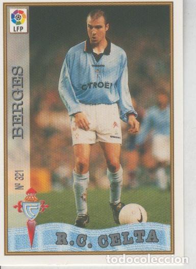 Coleccionismo deportivo: Cromo Liga 97/98: R.C.Celta numero 321: Berges - Varios