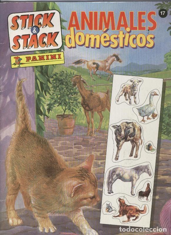 Coleccionismo deportivo: Album de Cromos: Animales domesticos - Varios