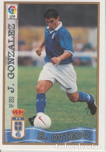 Sammelleidenschaft Sport: Cromo Liga 97/98: Real Oviedo numero 353: J.Gonzalez - Varios