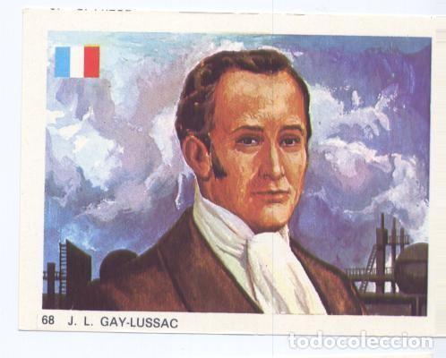 Sammelleidenschaft Sport: Cromos: Hombres Famosos numero 068: J.L.Gay Lussac - Varios