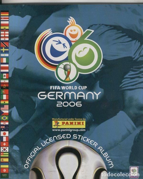 Coleccionismo deportivo: Album de Cromos: Fifa World Cup Germany 2006 (album sin ningun cromo) - Varios