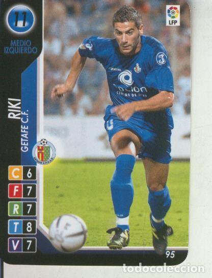 Coleccionismo deportivo: Derby Total 2004-2005: Getafe C.F. numero 11: Riki - Varios