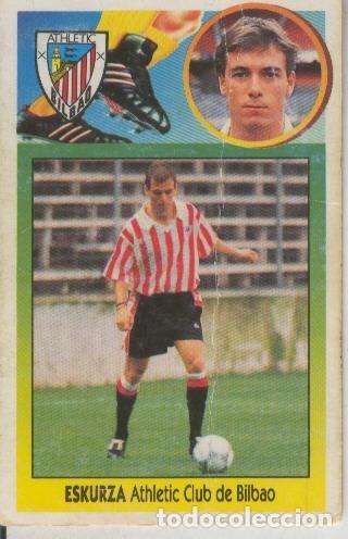 Coleccionismo deportivo: Cromo Liga 93/94: Eskurza del Atletic Club de Bilbao - Varios