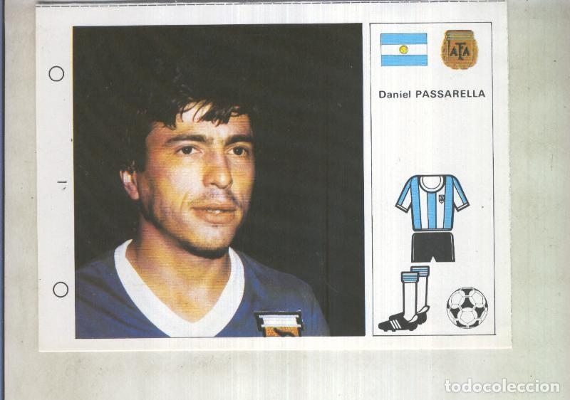 Colecionismo desportivo: Estrellas del Mundial 82 numero 016: Daniel Passarella (Argentina) - Varios