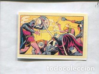 Colecionismo desportivo: Facsimil: Cromo El Guerrero del Antifaz serie 3: La Marquesita de Pe&ntilde;arrosa numero 27 - Manuel Gago