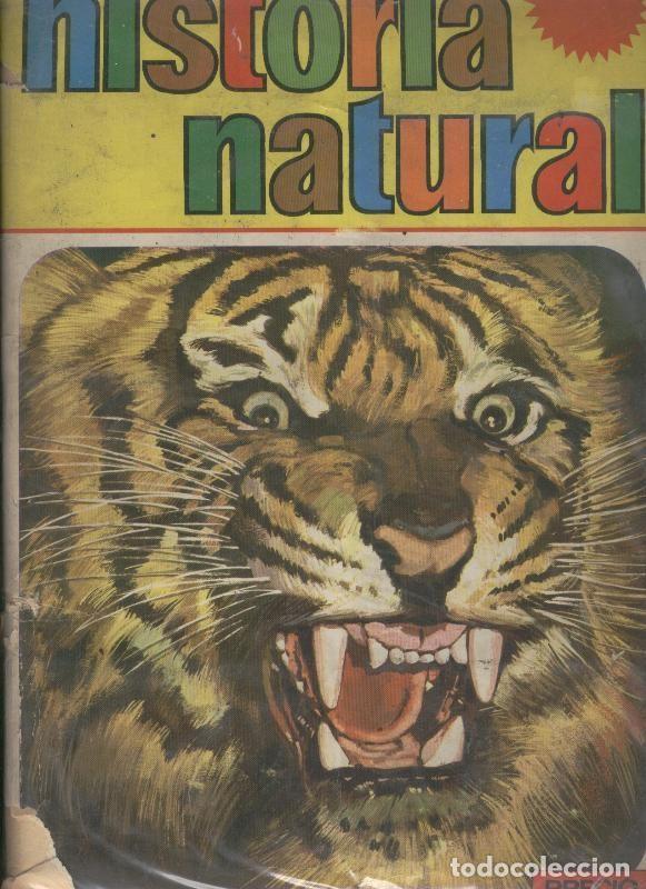 Colecionismo desportivo: Album de Cromos: Historia Natural (album incompleto, roto en cubierta ) - Varios
