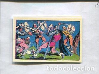 Colecionismo desportivo: Facsimil: Cromo El Guerrero del Antifaz serie 3: La Marquesita de Pe&ntilde;arrosa numero 33 - Manuel Gago