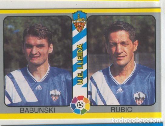 Sammelleidenschaft Sport: Cromos: Futbol Total Liga 95: U.E.Lleida. numero 190: Babunski y Rubio - Varios