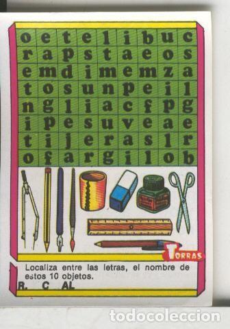 Sports collectibles: Cromo: Quien dijo, coleccion recreativa de chocolates Torras numero 15 - Varios