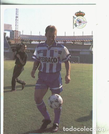 Sammelleidenschaft Sport: Cromos: Las fichas de la liga 95/96-Deportivo: M.Vazquez - Varios