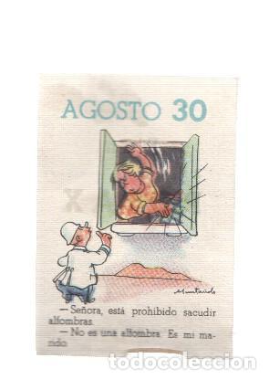 Collezionismo sportivo: Cromo: album del buen humor de la firma Potax : 30 de agosto, dibujo de Munta&ntilde;ola