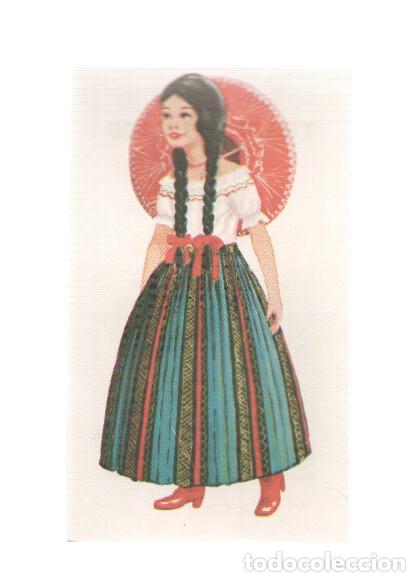 Collezionismo sportivo: Cromos: Trajes tipicos de todo el mundo numero 036: Mexico - Varios