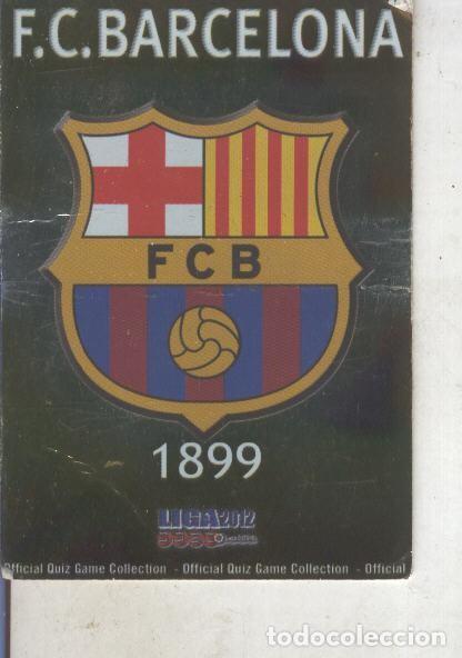 Colecionismo desportivo: Cromo Liga 2012: Escudo del F.C. Bar&ccedil;a - Varios