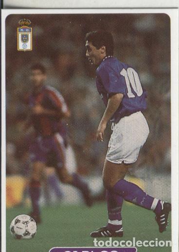 Collezionismo sportivo: Cromos: Las fichas de la liga 95/96-Oviedo: Carlos - Varios