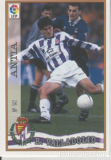 Sports collectibles: Cromo Liga 97/98: Real Valladolid numero 141: Antia - Varios