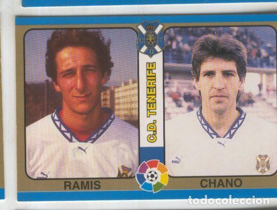 Sports collectibles: Cromos: Futbol Total Liga 95: C.D.Tenerife numero 086: Ramis y Chano - Varios