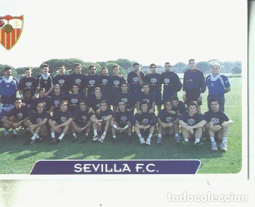 Coleccionismo deportivo: Cromos: Las fichas de la liga 95/96-Sevilla: Sevilla F.C: Plantilla - Varios