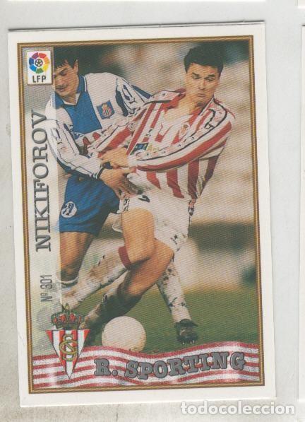 Sammelleidenschaft Sport: Cromo Liga 97/98: R. Sporting numero 301: Nikiforov - Varios