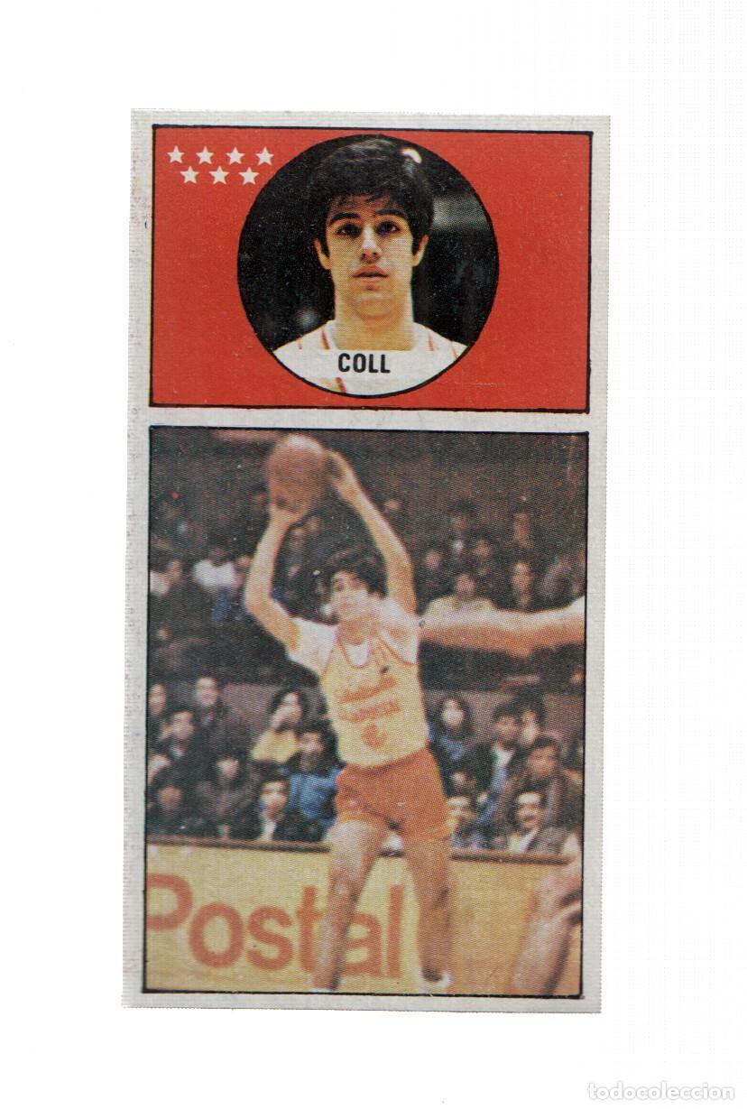 Coleccionismo deportivo: Cromo: Baloncesto 1986-1987: numero 075: Coll del Estudiantes
