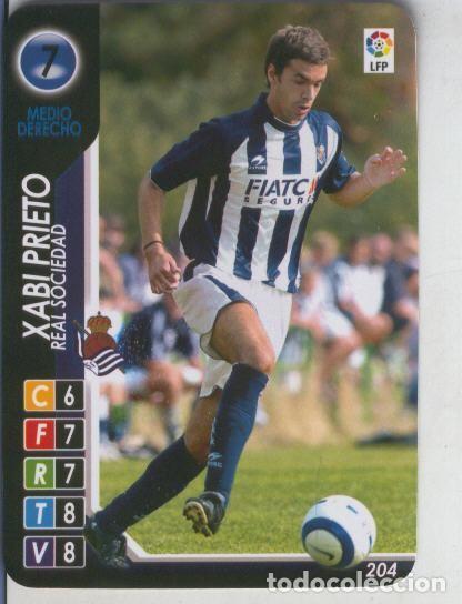 Coleccionismo deportivo: Derby Total 2004-2005: Real Sociedad numero 07: Xabi Prieto - Varios