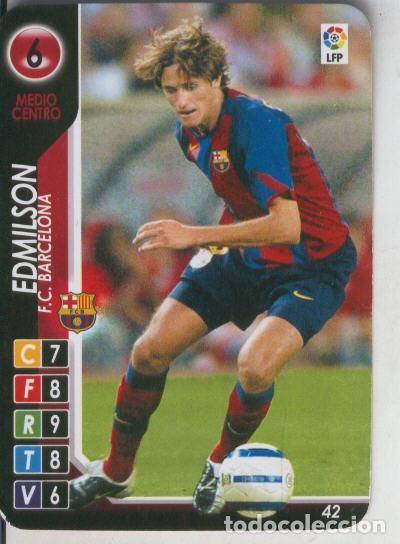 Coleccionismo deportivo: Derby Total 2004-2005: F.C.Barcelona numero 06: Edmilson - Varios