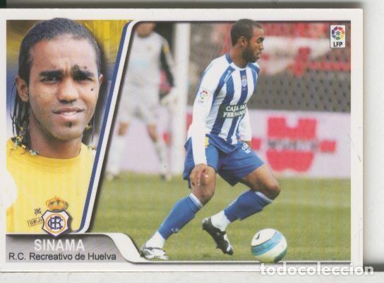 Coleccionismo deportivo: Cromos: Liga 2007-2008: Recretativo Huelva numero 144: Sinama - Varios
